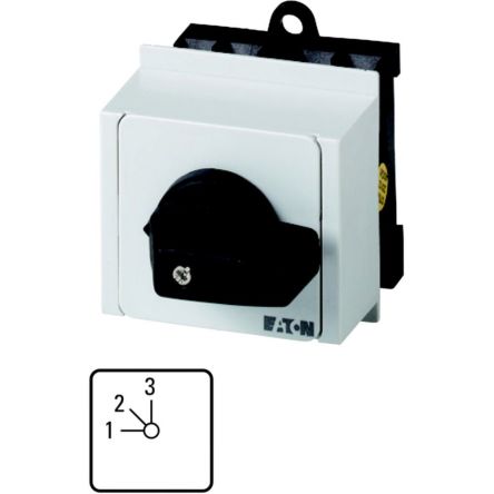 Eaton Moeller Nockenschalter, 2P / 20A, 690V (Volts), 2-Stufen, 90°-Wurfwinkel