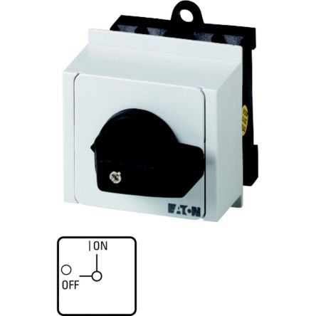 Eaton Moeller Series T0 Nockenschalter, 6-polig / 20A, 2 Schließer, 690V (Volts), 3-phasig, 2-Stufen,