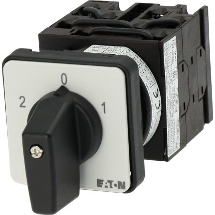 Eaton Moeller Series T0 Nockenschalter, 3-polig / 20A, 690V (Volts), 3-phasig, 3-Stufen, 60°-Wurfwinkel