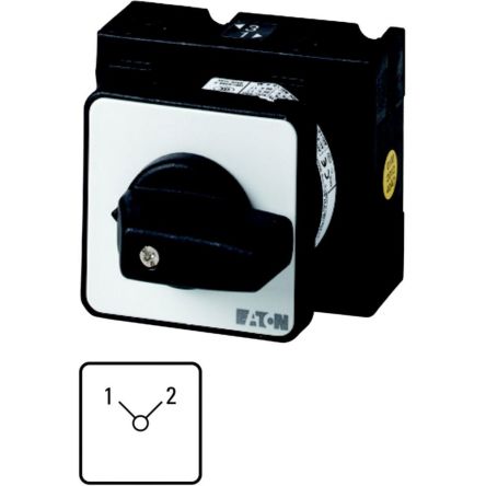 Eaton, 2P 2 Position 90° Multi Speed Cam Switch, 690V (Volts), 32A, Toggle Actuator