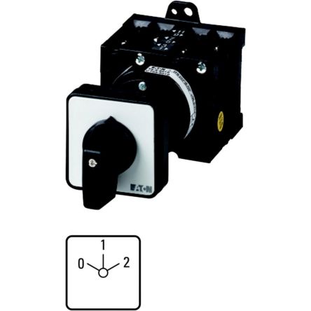 Eaton Moeller Series T3 Nockenschalter, 3-polig / 32A, 690V (Volts), 3-phasig, 3-Stufen, 60°-Wurfwinkel