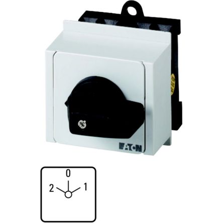 Eaton, 3P 3 Position 45° Changeover Cam Switch, 690V (Volts), 20A, Toggle Actuator