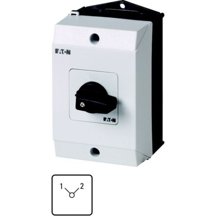 Eaton Moeller Nockenschalter, 1-polig / 32A, 690V (Volts), 2-Stufen, 90°-Wurfwinkel