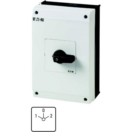 Eaton Moeller Nockenschalter, 2P / 63A, 690V (Volts), 3-Stufen, 45°-Wurfwinkel