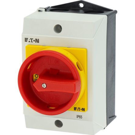 Eaton, 4P 90° On-Off Cam Switch, 690V (Volts), 20A, Door Coupling Rotary Drive Actuator