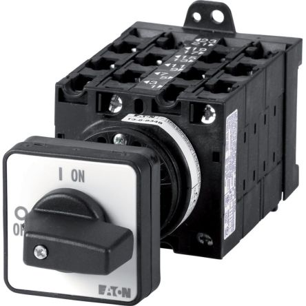 Eaton Interruttore Cam Serie Moeller 57117 T3-6-15866/Z 3P, 5 Posizioni, 32A, 690V (Volts)