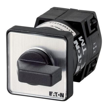Eaton, 1P 2 Position 90° On-Off Cam Switch, 690V (Volts), 10A, Short Thumb Grip Actuator