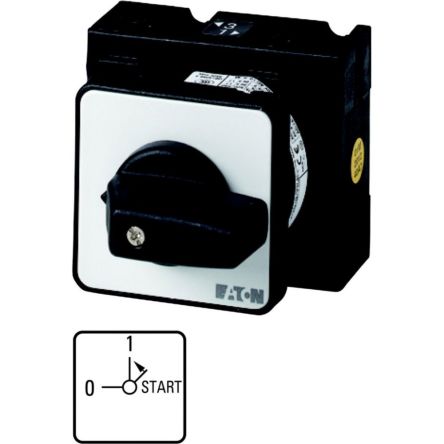 Eaton, 2P 2 Position 90° On-Off Cam Switch, 690V (Volts), 32A, Toggle Actuator