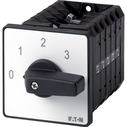 Eaton Interrupteur à Came Moeller Series T5B, 4 Contacts, 3 Pôles, 63A