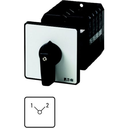 Eaton Moeller Nockenschalter, 4-polig / 63A, 690V (Volts), 2-Stufen, 90°-Wurfwinkel