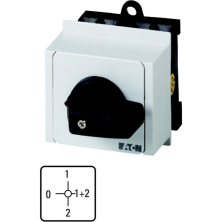 Eaton Moeller Nockenschalter, 1-polig / 20A, 690V (Volts), 5-Stufen, 90°-Wurfwinkel