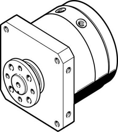 Festo Pneumatischer Drehantrieb, Drehwinkel 270°, Bohrung Ø 25mm, 10 Bar