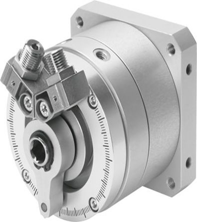 Festo Shock Absorber Series 10 Bar Double Action Pneumatic Rotary Actuator, 270° Rotary Angle, 25mm Bore