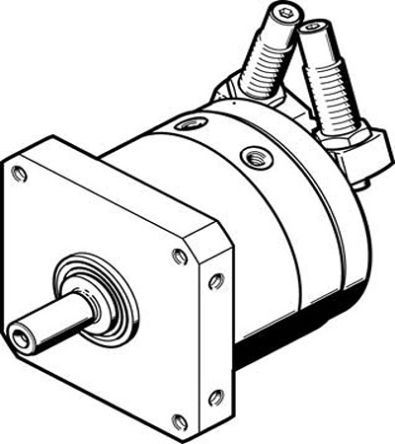 Festo Pneumatischer Drehantrieb, Drehwinkel 246°, Bohrung Ø 32mm, 10 Bar