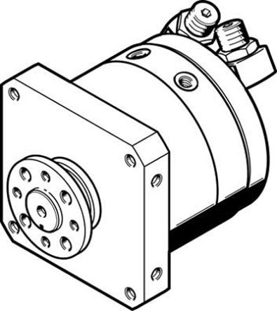 Festo Pneumatischer Drehantrieb, Drehwinkel 270°, Bohrung Ø 40mm, 10 Bar