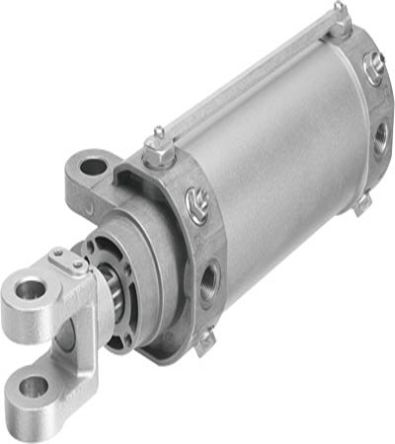 Festo Pneumatic Piston Rod Cylinder - 557910, 80mm Bore, 75mm Stroke, DW Series, Double Acting