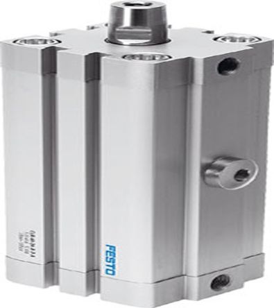 Festo Serie CLR Klemmzylinder, Kolben-Ø 40mm / Hub 20mm, Drehwinkel 90, Bis 10 Bar