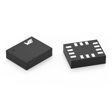 Wurth Elektronik Würth Elektronik Trägheitssensor 6-Achsen SMD I2C / SPI Trägheitssensor QFN 14-Pin