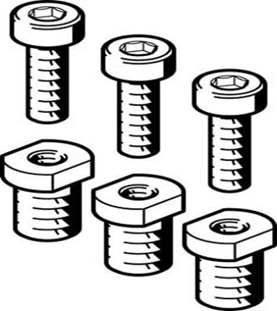 Festo Schraube ZBV-M5-7 Zur Verwendung Mit Stellantriebe