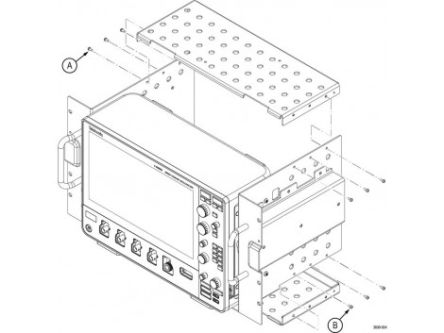 Tektronix Kit De Montaje En Rack Para Osciloscopio RM3 Para Usar Con Osciloscopio