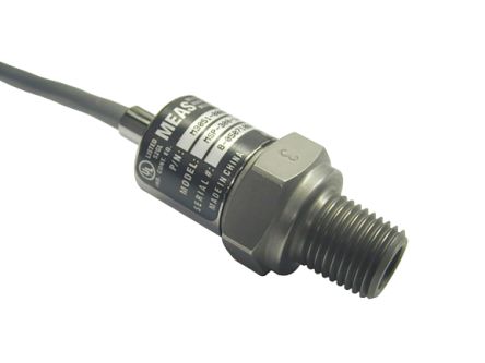 TE Connectivity MSP300 Series Pressure Sensor, 0psi Min, 250psi Max, Analogue Output, Gauge Reading