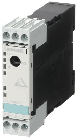 Siemens 3RK1 Zähler Für Zählermodule DI IN Slimline, 102 X 22,5 X 86 Mm