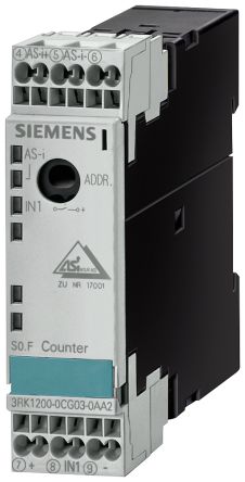 Siemens 3RK1 Zähler Für Zählermodule DI IN Slimline, 103 X 22,5 X 86 Mm