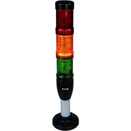 Eaton Colonnes Lumineuses Pré-configurées à LED, Vert, Orange, Rouge, Série SL4, 24 V