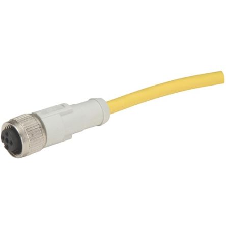 Eaton Series M12 Connector Connection Cable For Use With RS2…-12..., RS4-12…, M12