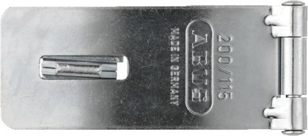 ABUS Stahl Schließblech Mit Haspe, L. 115mm
