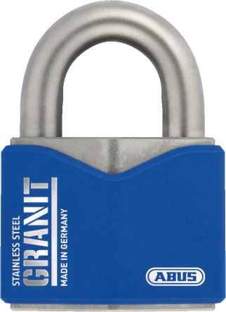 ABUS Candado De Acero Inoxidable Candado, Ø De Grillete 11.9mm, Para Exterior