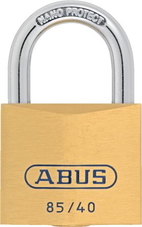 ABUS Candado De Latón Candado, Ø De Grillete 6.35mm, Para Interior, Exterior