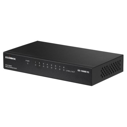 Edimax GS-1008E V2 Gigabit-Switch 8-Port Unmanaged