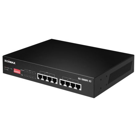 Edimax GS-1008PL V2 Gigabit-Switch PoE 8-Port Unmanaged