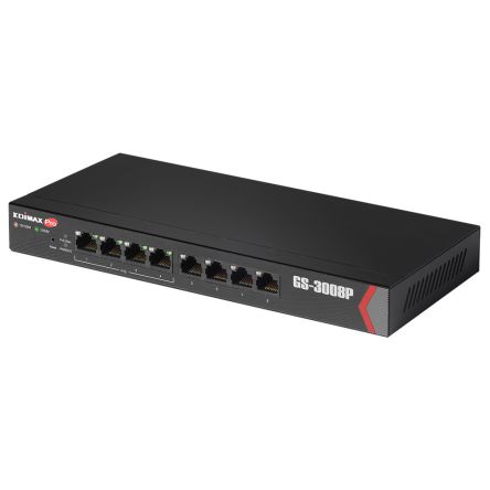 Edimax GS-3008P Gigabit-Switch PoE 8-Port Smart