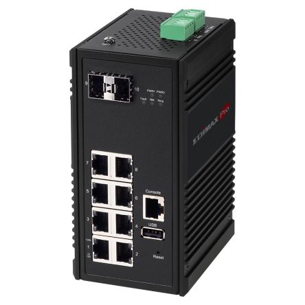 Edimax IGS-5208 Gigabit-Switch 8-Port Verwaltet