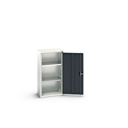 Bott Schrank, Typ Wandschrank, Bodenmontage, 1 Tür/en, 2 Regal/e, 0 Schublade/n, Verriegelbar, Stahlblech