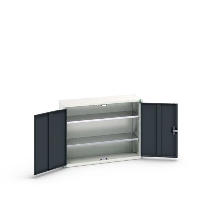 Bott Schrank, Typ Schrank Mit Ablage, Bodenmontage, 2 Tür/en, 2 Regal/e, 0 Schublade/n, Verriegelbar, Stahlblech