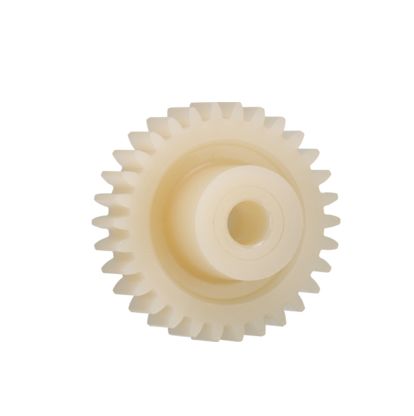 Igus Ingranaggio Cilindrico, Modulo 1.5, 17 Denti, Passo Ø 25.5mm, Semigiunto Ø 14mm, Foro Ø 6mm, In Igutek P360