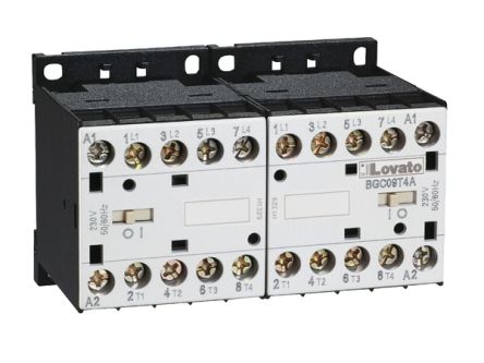 Lovato 11BG Series Contactor, 24 V Ac Coil, 20 A, 440 V