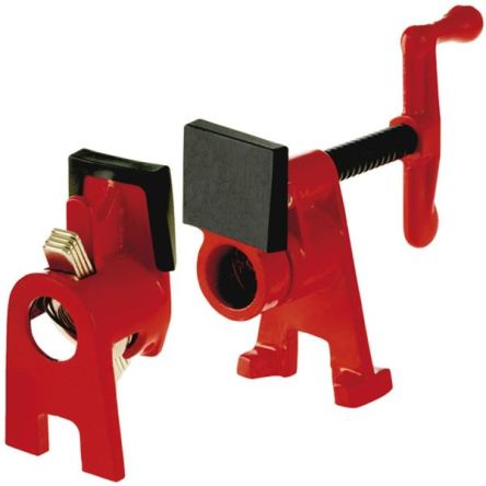 Bessey Spannzwinge, Rohrklemmensatz, 42mm X 54mm, 1.3kg