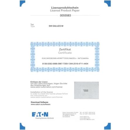 Eaton Software Für Schaltgeräte XV/XP GALILEO, 230 X 162 X 2 Mm