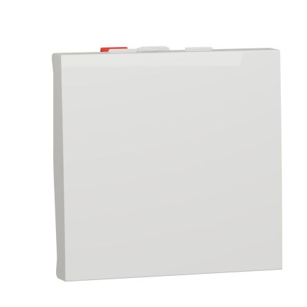 Schneider Electric NU3 Wippschalter Wippschalter IP4X, 1-polig, 2 Wege 10A, 250V Weiß, Kunststoff