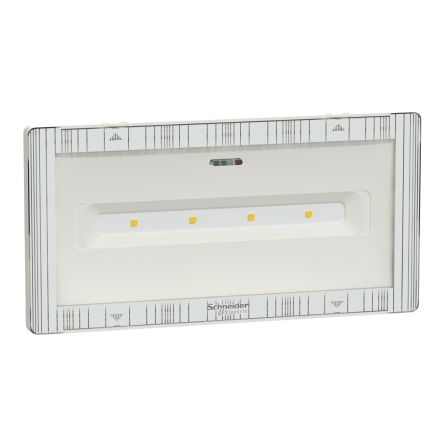 Schneider Electric LED Notleuchte, 230 V AC / 54 W 350 Lm, 240 Mm X 122 Mm X 45 Mm, IP42