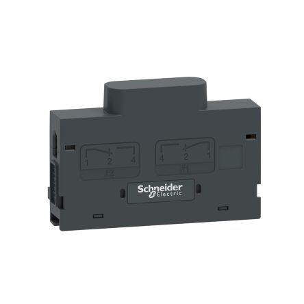 Schneider Electric TPS Hilfskontaktmodule TransferPacT, 2 NO (Schließer) + 2 NC (Öffner) Klemmbefestigung Mit Schraube