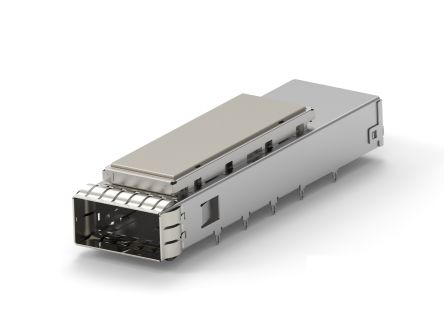 TE Connectivity Conjunto De Caja QSFP 2354751-1, Serie 2354751 Para Uso Con Placa De Circuito Impreso