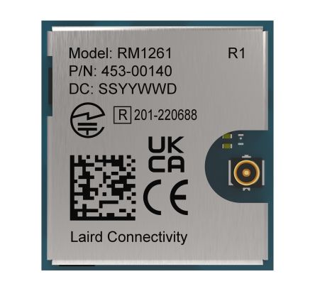 Laird Connectivity Module WiFi 453-00140C LoRa GPIO, I2C, PWM, SPI, UART 3.6V 14 X 13 X 2mm