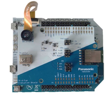 Panasonic Placa De Evaluación Sensor De Infrarrojos (IR) Evaluation Board PAN9520 With GE Shield 36° - ENW49D01AWKF,