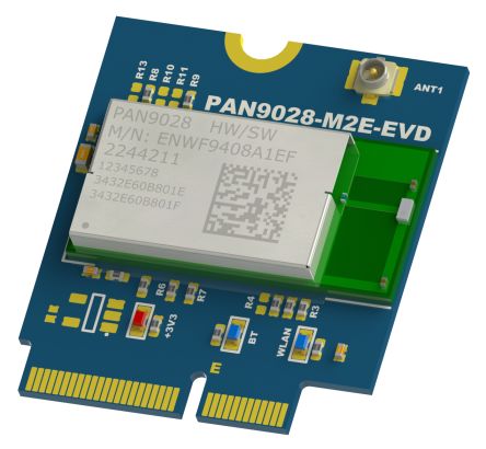 Panasonic Evaluierungsbausatz, 2.4 GHz, 5 GHz Funkmodul Für Host-Prozessor-Evaluierungskits Mit Einem M.2