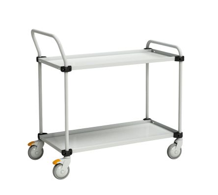 Treston Trolley Mit 2 Ebenen, Stahl Rahmen, 890 X 530 X 1020mm, Max. 150kg